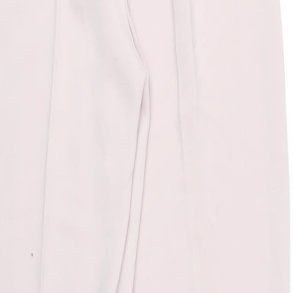 Womens UK Size 14 NEXT Regular Fit  Pink Trousers