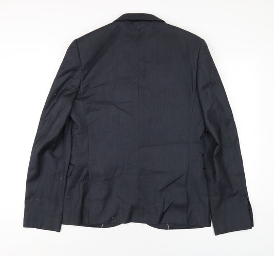 Mens UK Size 38 Topman Regular Grey Suit Jacket