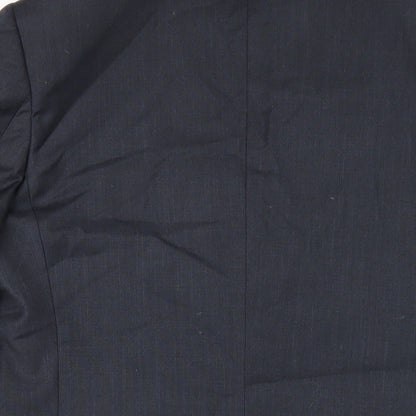 Mens UK Size 38 Topman Regular Grey Suit Jacket