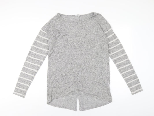 Womens UK Size 10 NEXT Grey Pullover Jumper