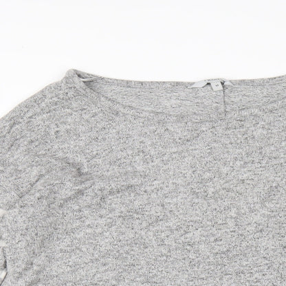Womens UK Size 10 NEXT Grey Pullover Jumper