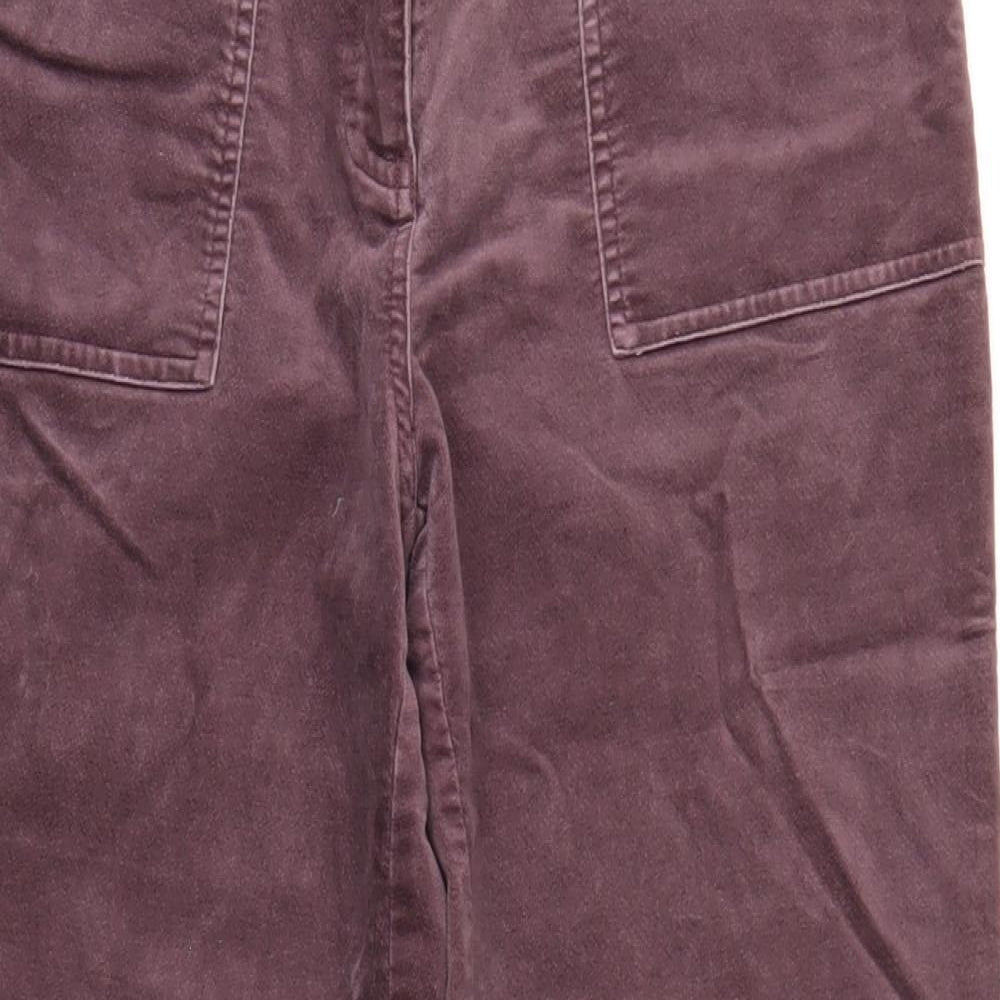 Womens UK Size 12 Maine Regular Fit  Purple Trousers