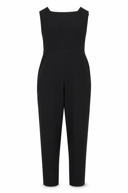 Womens UK Size 10 ASOS One-Piece Black Jumpsuit