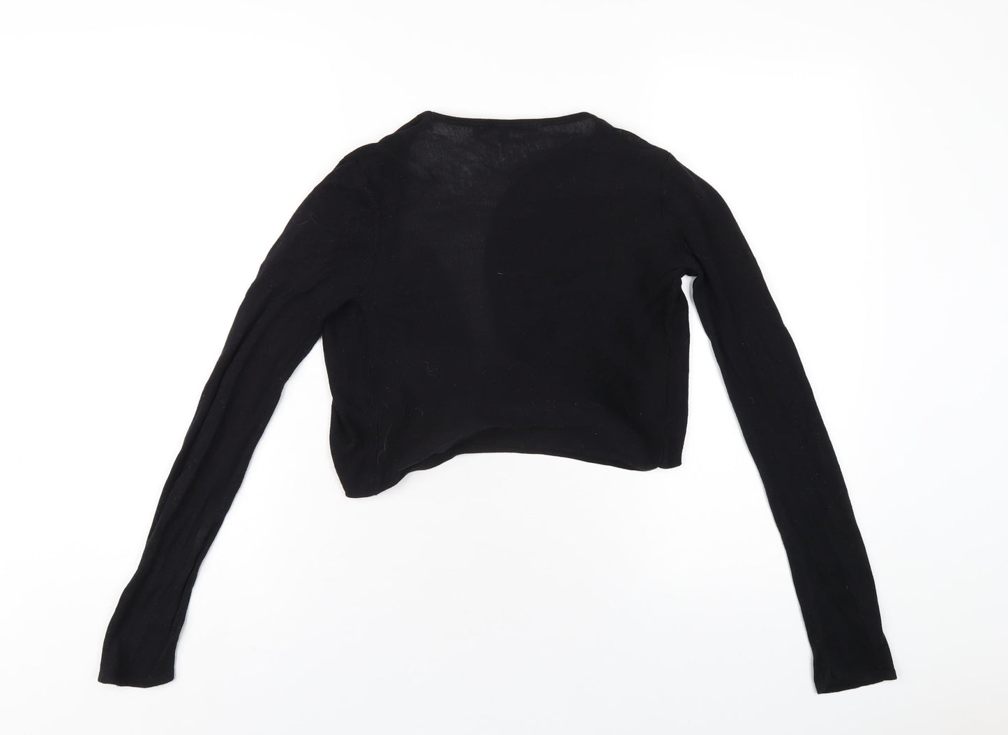 Womens UK Size S Red Herring Black Cardigan Jumper