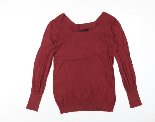 Womens UK Size 12 Dorothy Perkins Red Pullover Jumper
