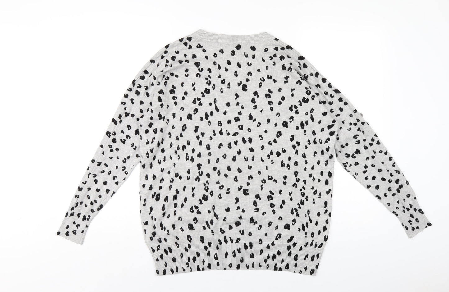 Womens UK Size 16 Capsule Grey Pullover Jumper