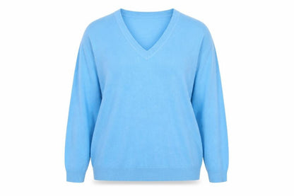 Womens UK Size XL Marks and Spencer Blue Pullover Jumper