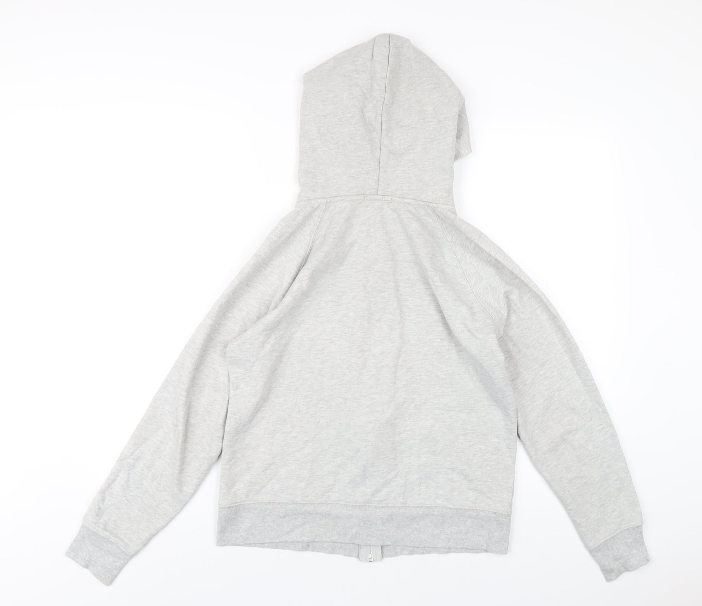 Gap Womens Grey Cotton Full Zip Hoodie Size M Zip