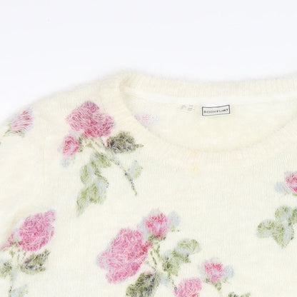 Womens UK Size L Body Flirt Ivory Pullover Jumper
