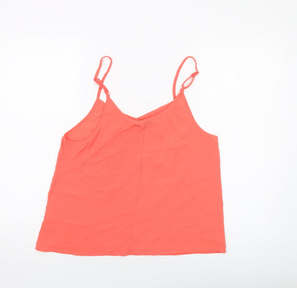 Womens UK Size 14 Select Orange Basic Tank