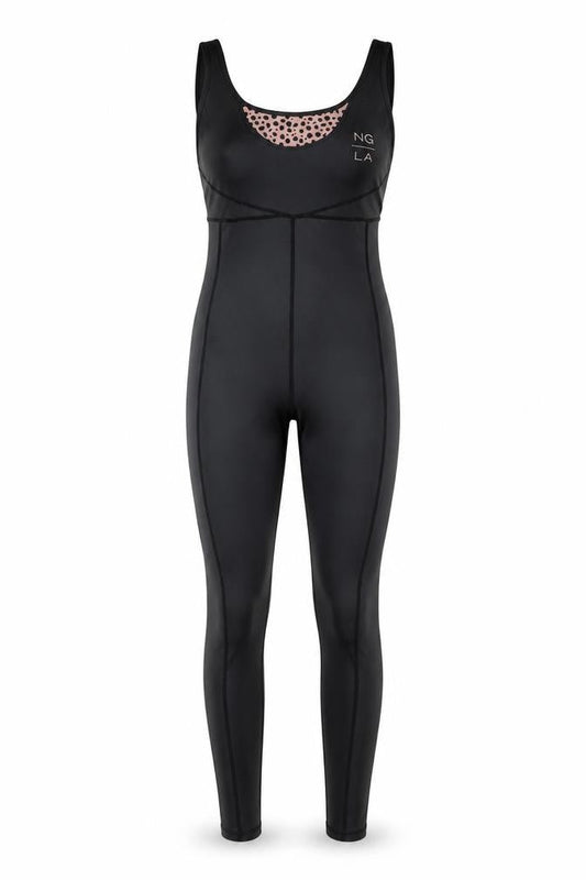 Womens UK Size 10 Nasty Gal One-Piece Black Catsuit