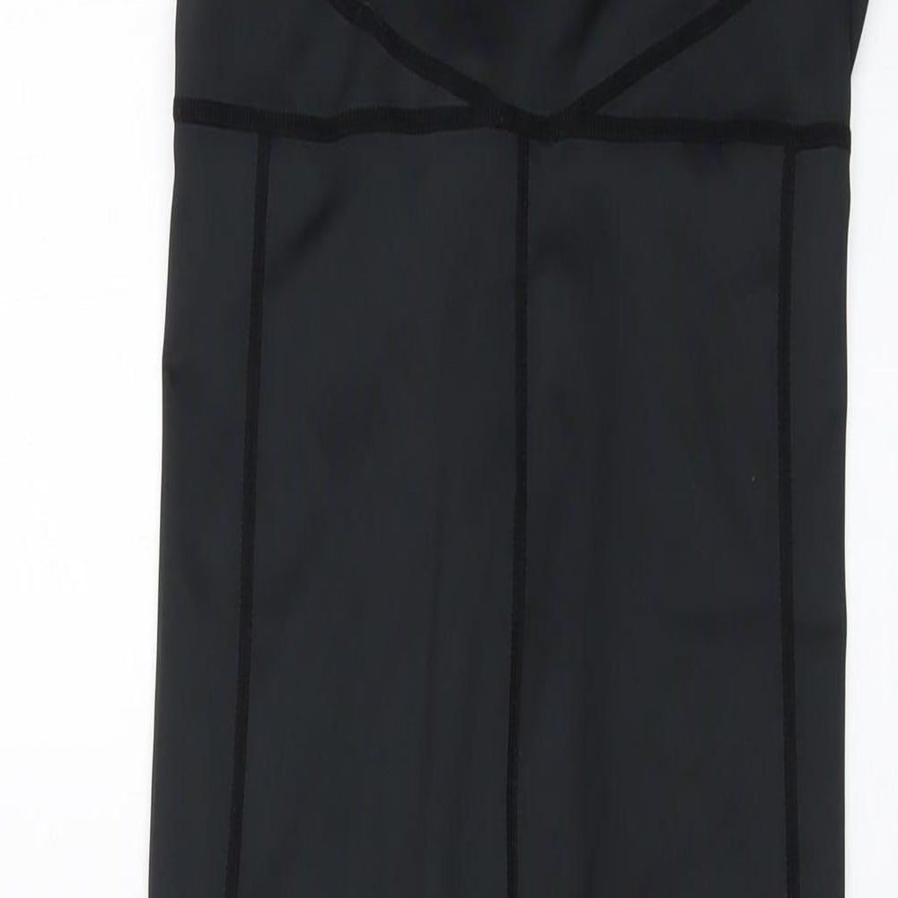 Nasty Gal Womens Black Polyester Catsuit One-Piece Size 10 Pullover