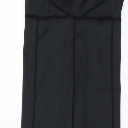 Nasty Gal Womens Black Polyester Catsuit One-Piece Size 10 Pullover