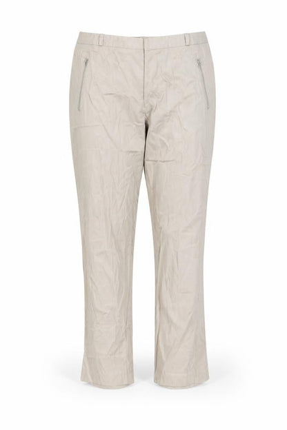 Womens UK Size 14 M&Co Regular Fit  Beige Trousers