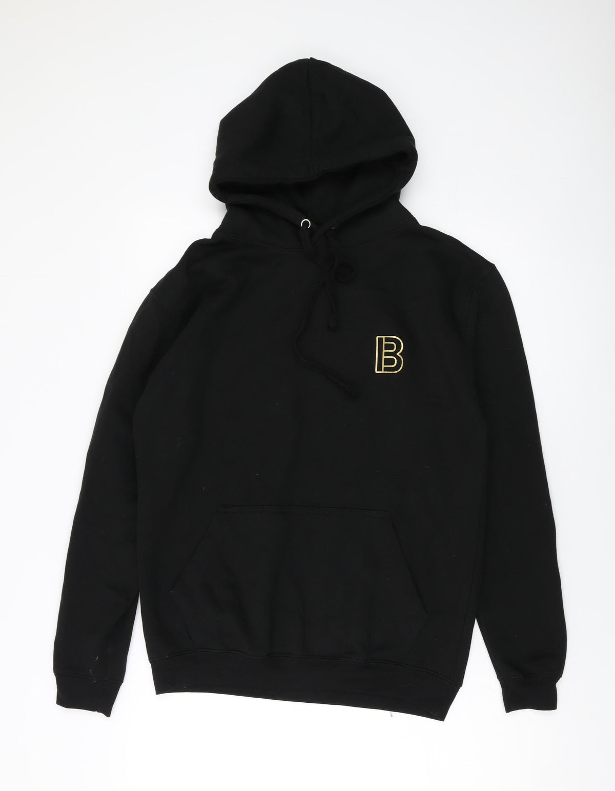RTX Mens Black Cotton Pullover Hoodie Size S