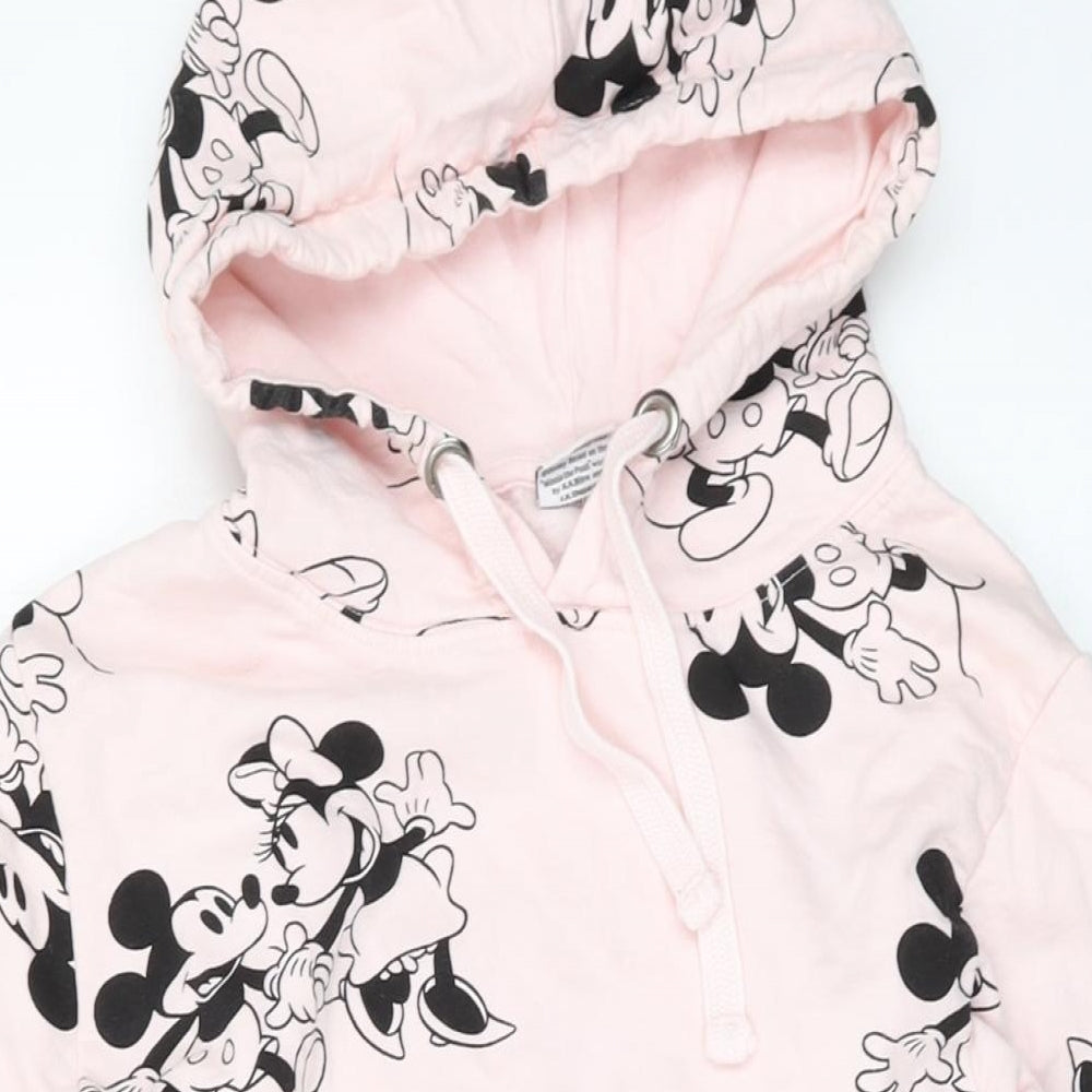 Womens UK Size 12 Disney Gold Pullover Hoodie