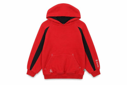 Kukri Boys Red Cotton Pullover Hoodie Size 9-10 Years Pullover