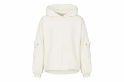 Marks & Spencer Girls Ivory Cotton Pullover Hoodie Size 13-14 Years Pullover