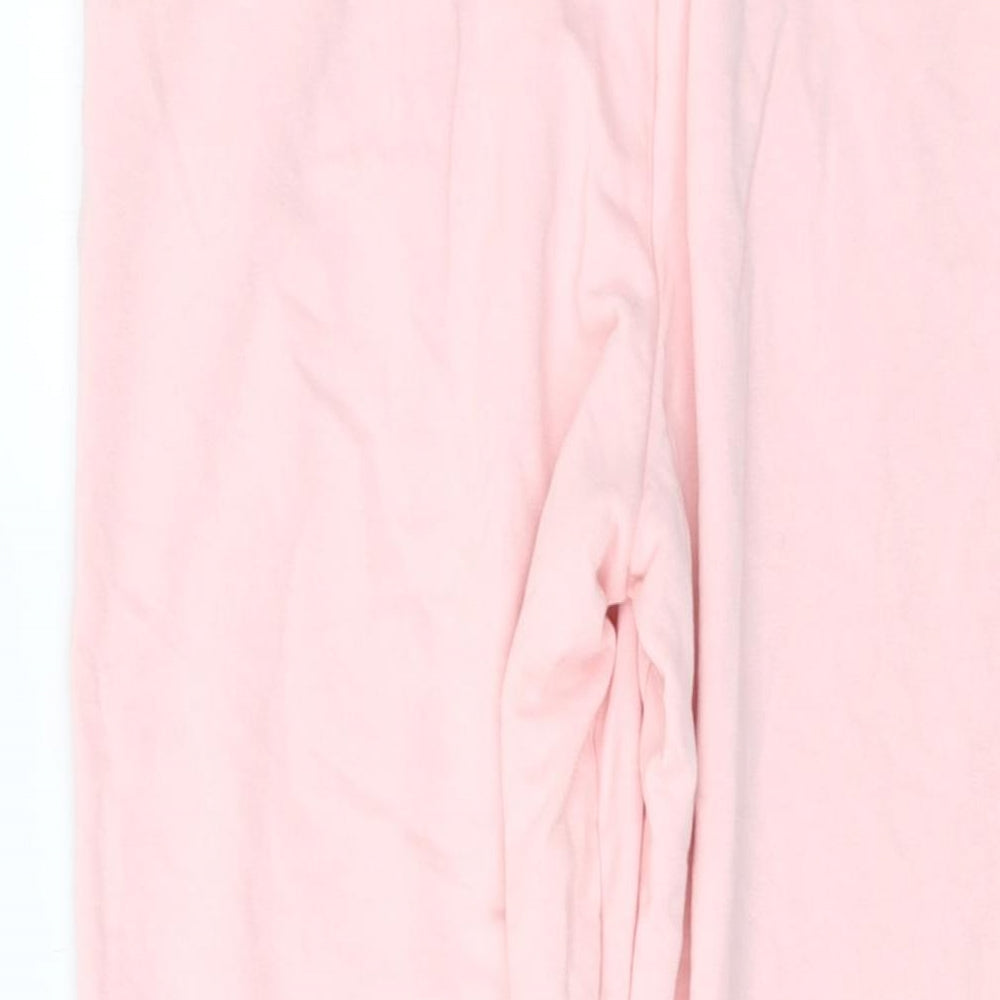 Womens UK Size 12 Marks and Spencer Regular Fit Sweatpants Pink Trousers