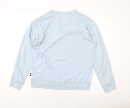 Hollister Womens Blue Cotton Pullover Sweatshirt Size M Pullover