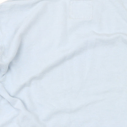 Hollister Womens Blue Cotton Pullover Sweatshirt Size M Pullover