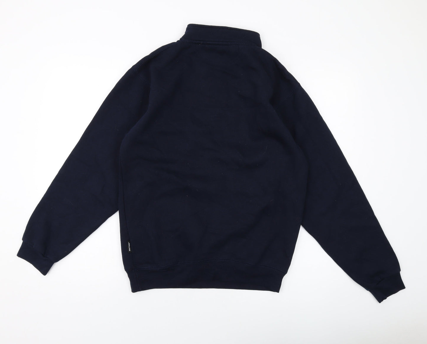 Veltuff Mens Blue Polyester Pullover Sweatshirt Size S