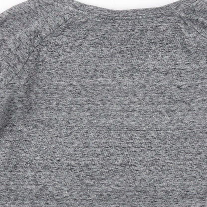 Ga[p Girls Grey Cotton Pullover Sweatshirt Size 13-14 Years Pullover