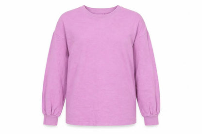 Next Girls Purple Cotton Pullover Sweatshirt Size 12 Years Pullover