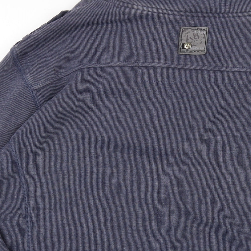 Mens UK Size XL NEXT Blue Pullover Sweatshirt