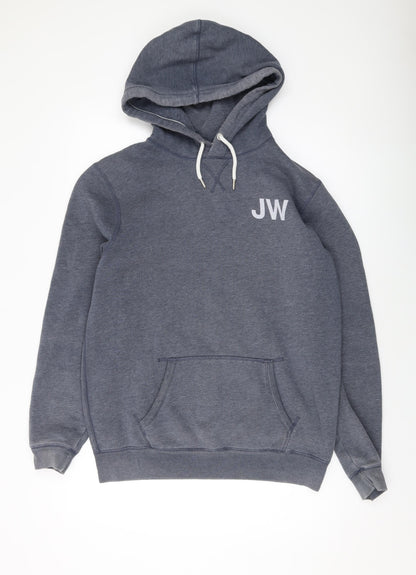Mens UK Size M Jack Wills Grey Pullover Hoodie