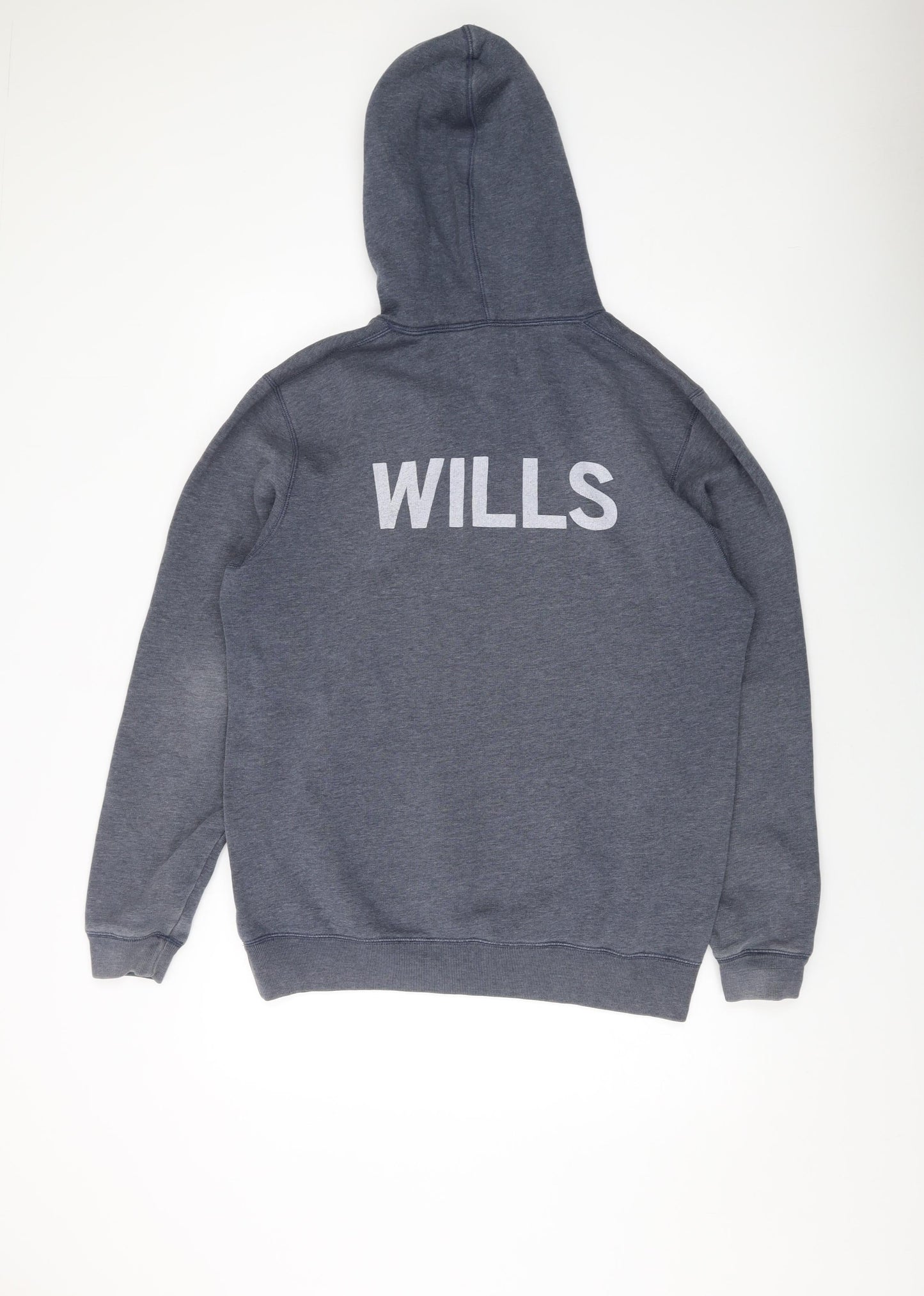 Mens UK Size M Jack Wills Grey Pullover Hoodie