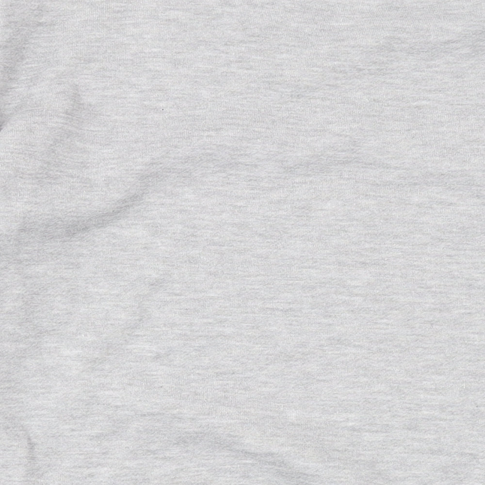 Mens UK Size L Boohoo Grey Pullover Sweatshirt