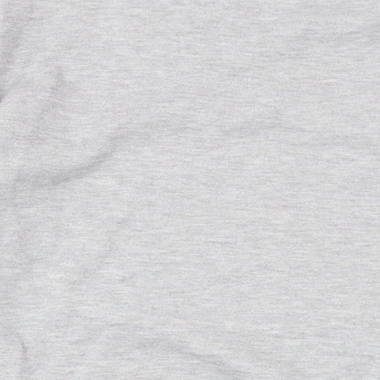 Mens UK Size L Boohoo Grey Pullover Sweatshirt