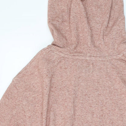 Topman Mens Orange Cotton Pullover Hoodie Size 2XL