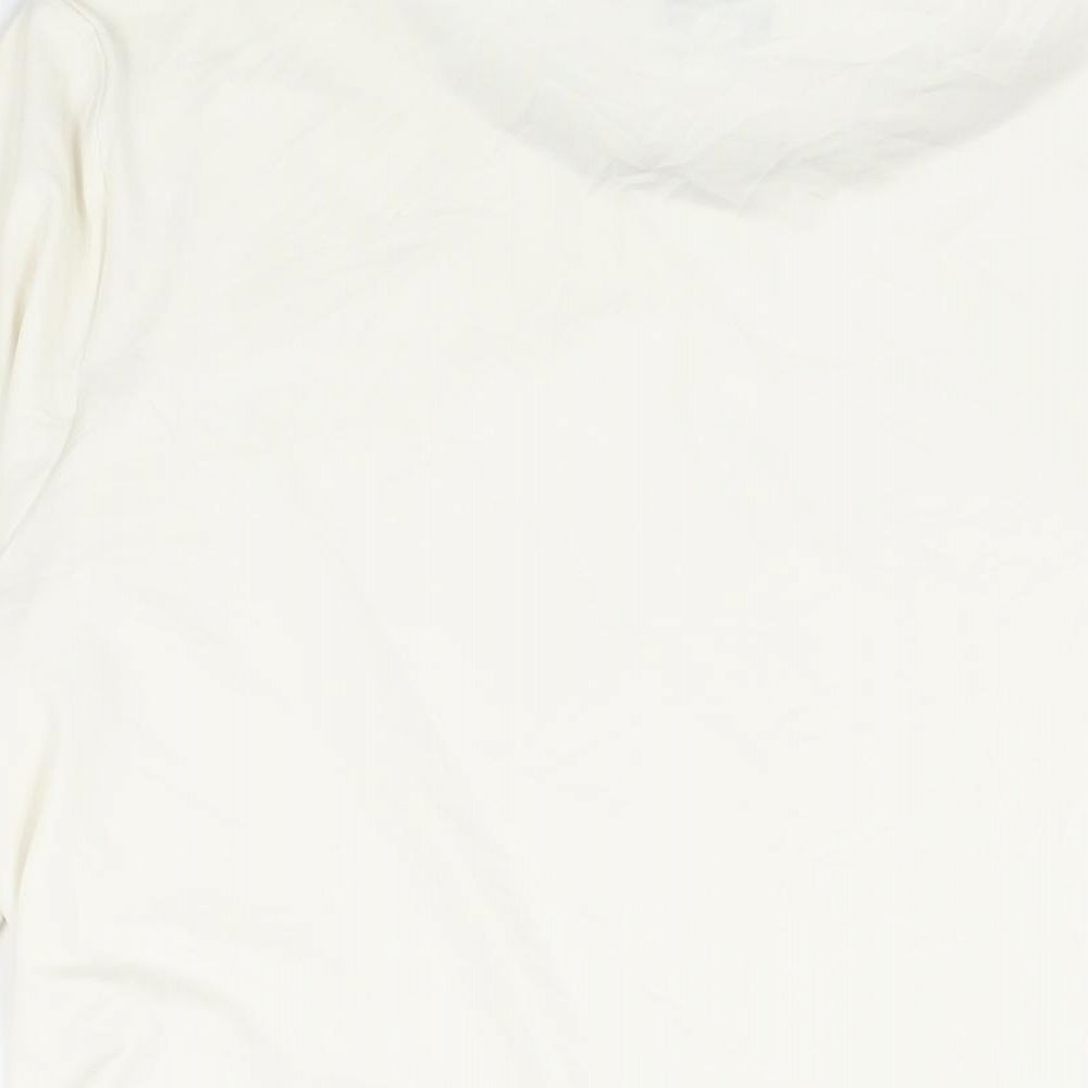 Womens UK Size 20 Marks and Spencer Ivory Basic Blouse