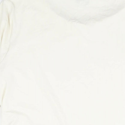 Womens UK Size 20 Marks and Spencer Ivory Basic Blouse