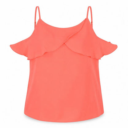 Womens UK Size 14 Miss Selfridge Pink Camisole Blouse