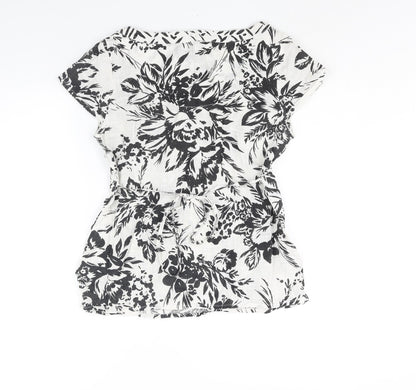 Womens UK Size 12 Per Una White Basic Blouse