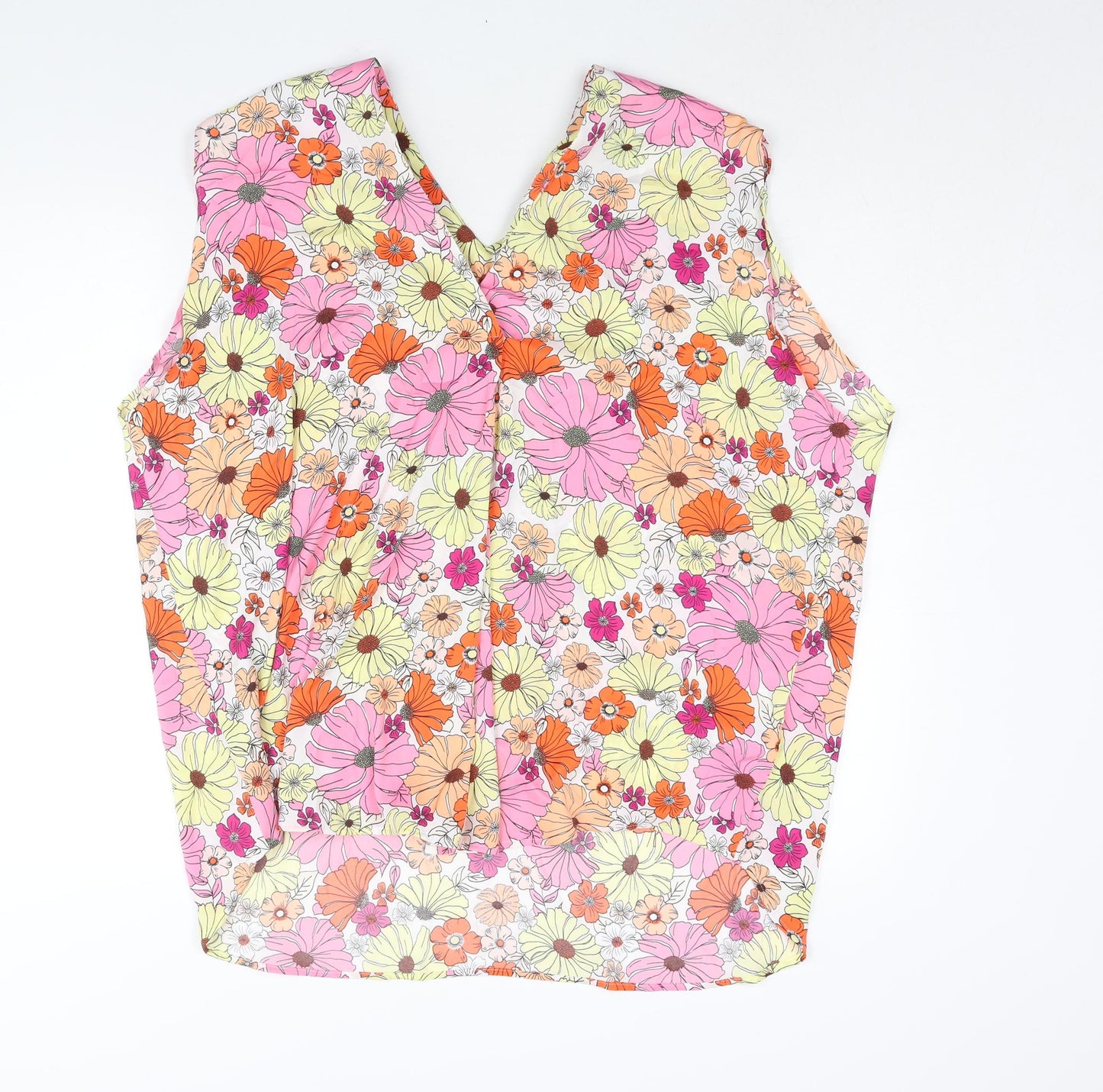 Womens UK Size 24 Marks and Spencer Multicoloured Camisole Blouse