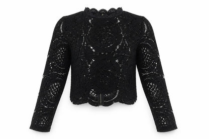Womens UK Size S Glamorous Black Basic Blouse