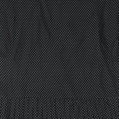 Zara Womens Black Polka Dot Polyester Shift Size M V-Neck Button - Pleated