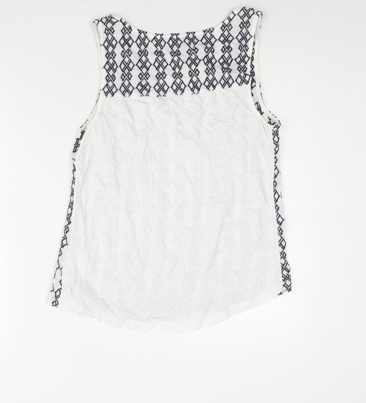 Womens UK Size 12 NEXT White Camisole Blouse
