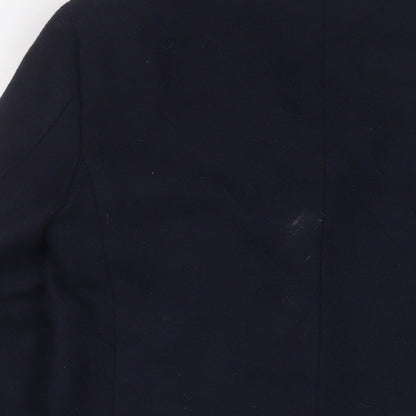 French Connection Mens Blue Wool Jacket Suit Jacket Size 38 Regular