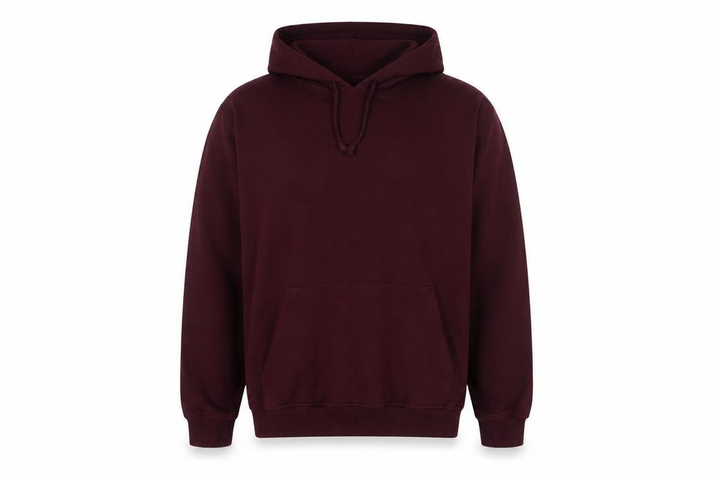 Mens UK Size L Brave Soul Red Pullover Hoodie