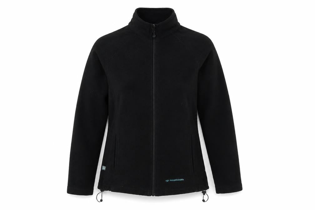 Womens UK Size 8 Mountain Life Black Jacket