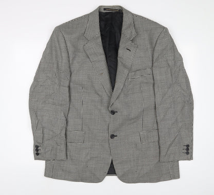 Mens UK Size 42 Marks and Spencer Regular Black Suit Jacket