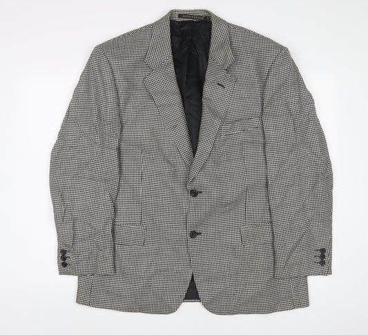 Mens UK Size 42 Marks and Spencer Regular Black Suit Jacket
