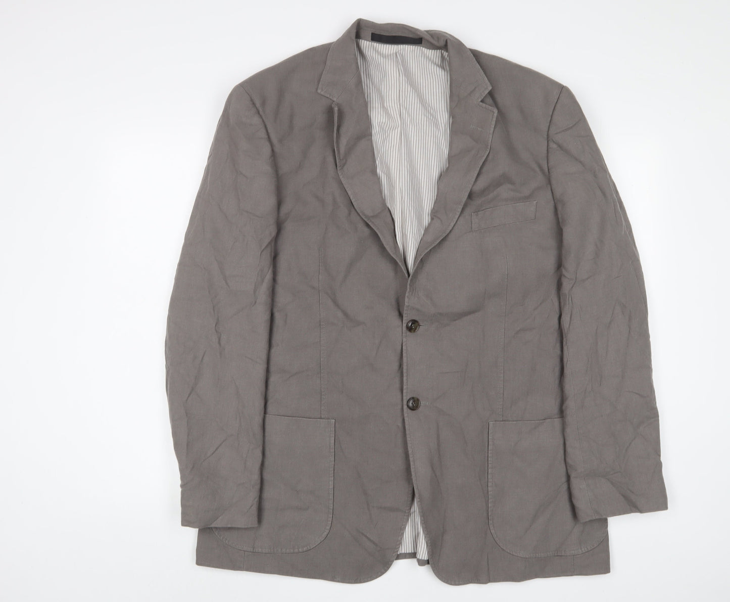 Mens UK Size 42 Marks and Spencer Regular Beige Suit Jacket