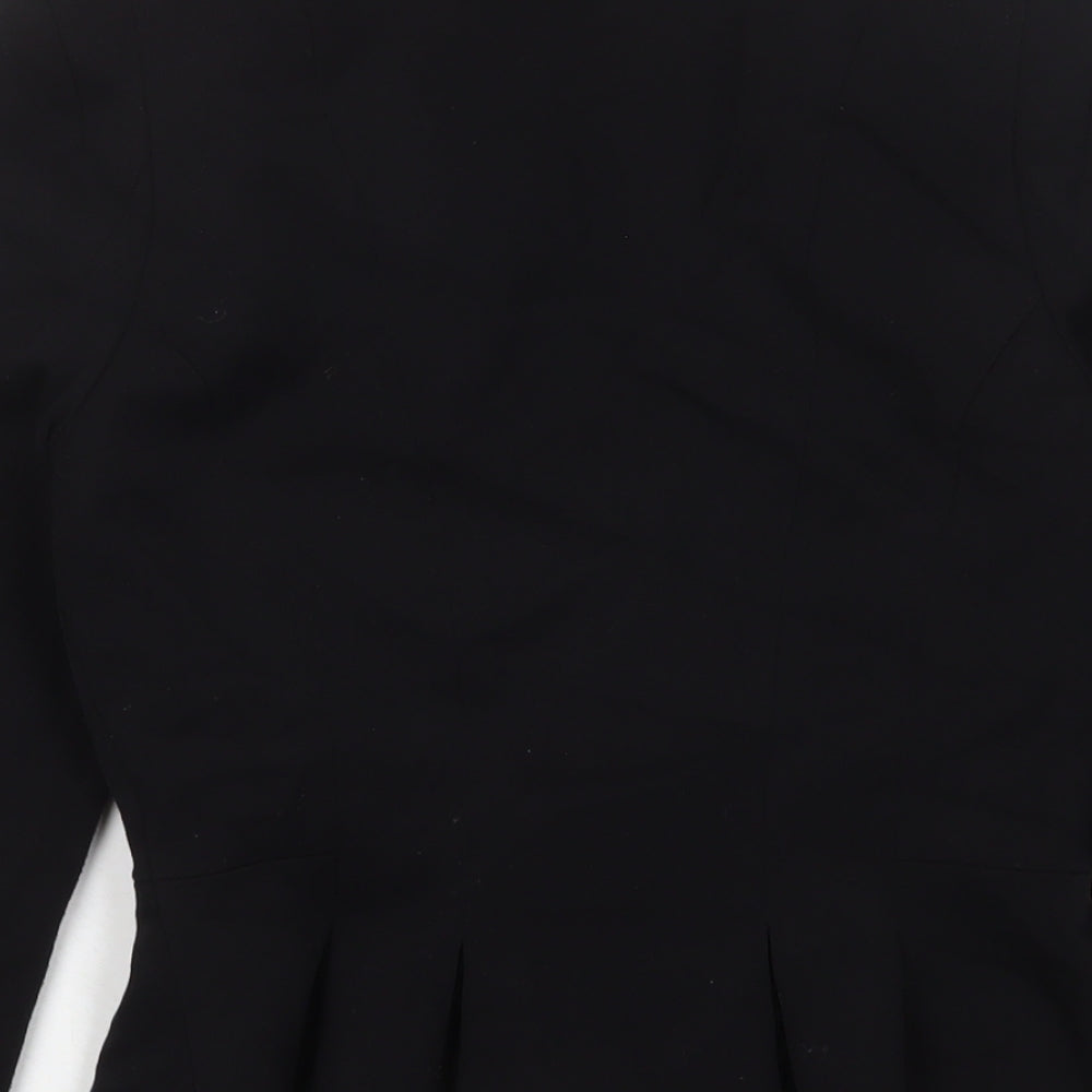 Womens UK Size 6 H&M Black Jacket