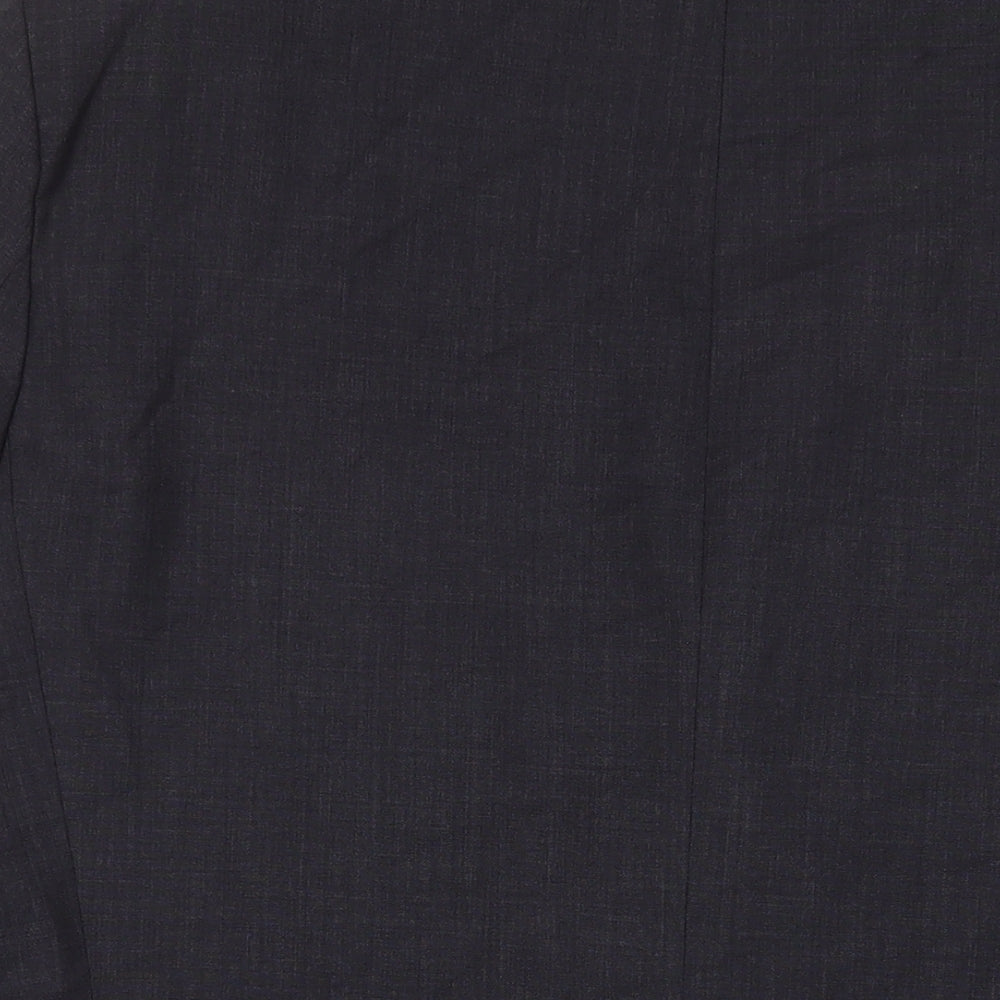 Michael Fraser Mens Blue Wool Jacket Suit Jacket Size 46 Regular